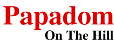 Papadom On The Hill logo